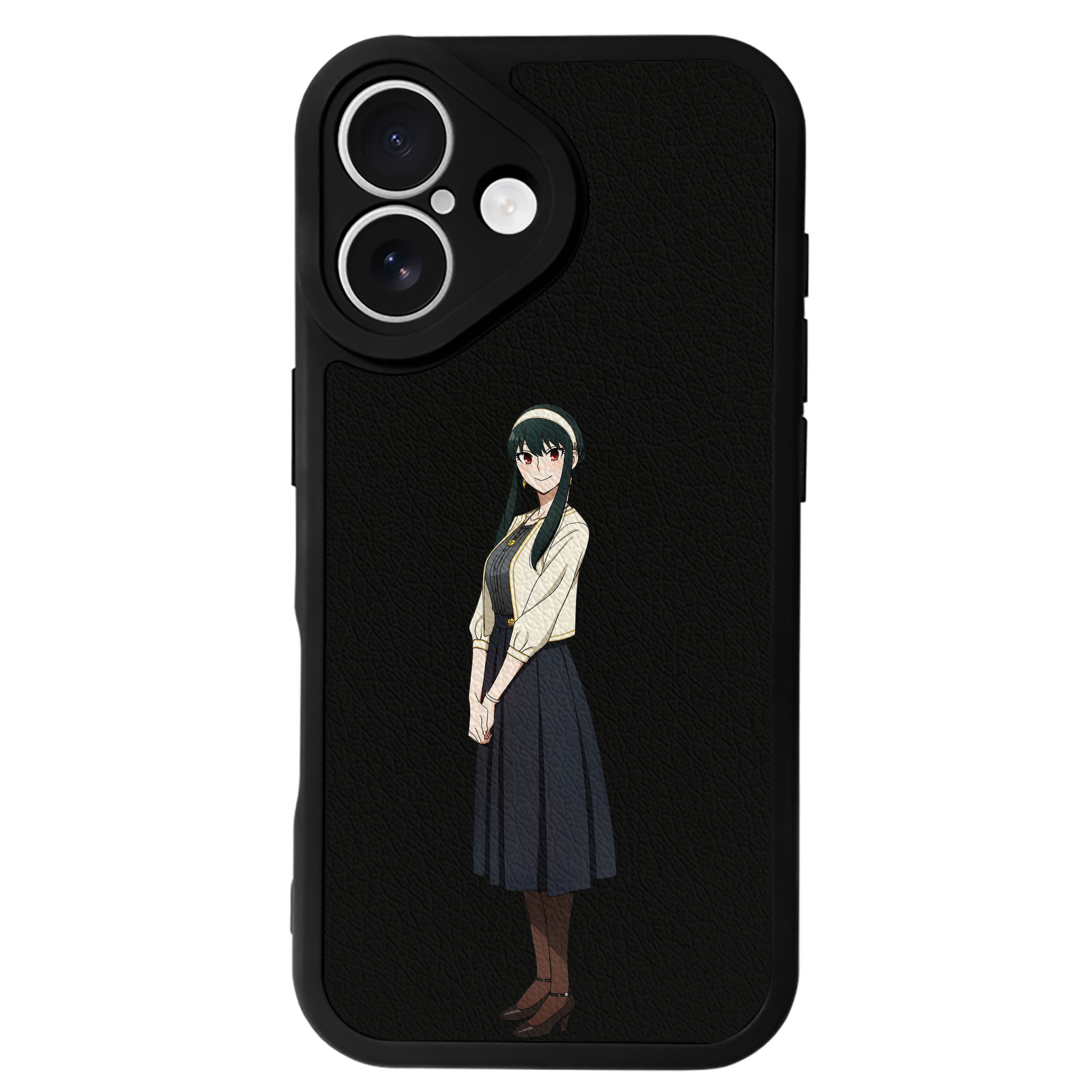（画像用） SPY×FAMILY间谍家家酒 【iPhone 16シリーズ対応】シリコンスマホケース（レザー調） 材質：シリコン